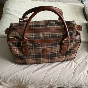 Vintage Antler Travel Bag
